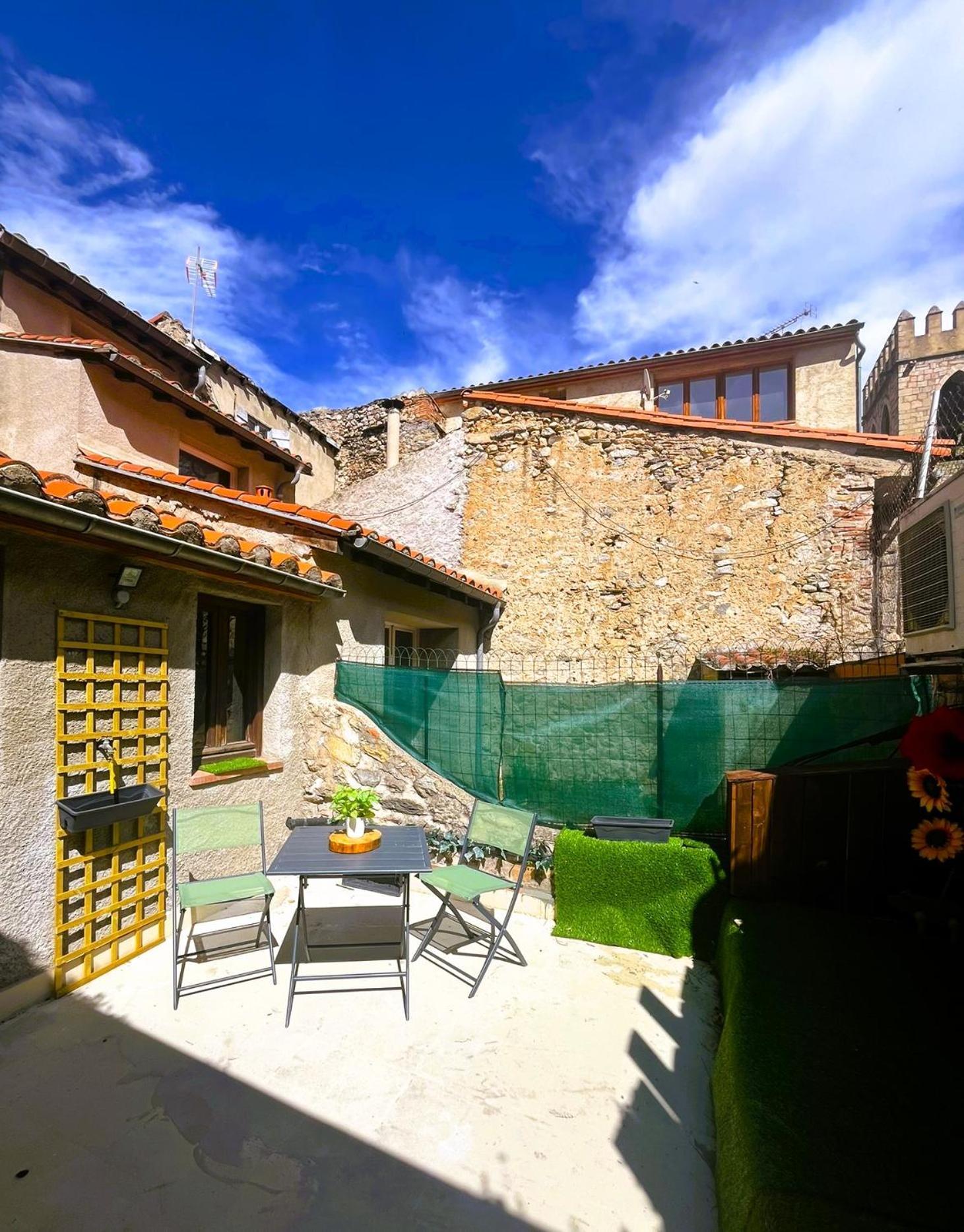 Appartamento Au Pied Des Remparts 10 Rue Saint Jean Villefranche-de-Conflent Esterno foto